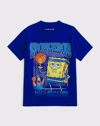 spongebob squarepants graphic tee