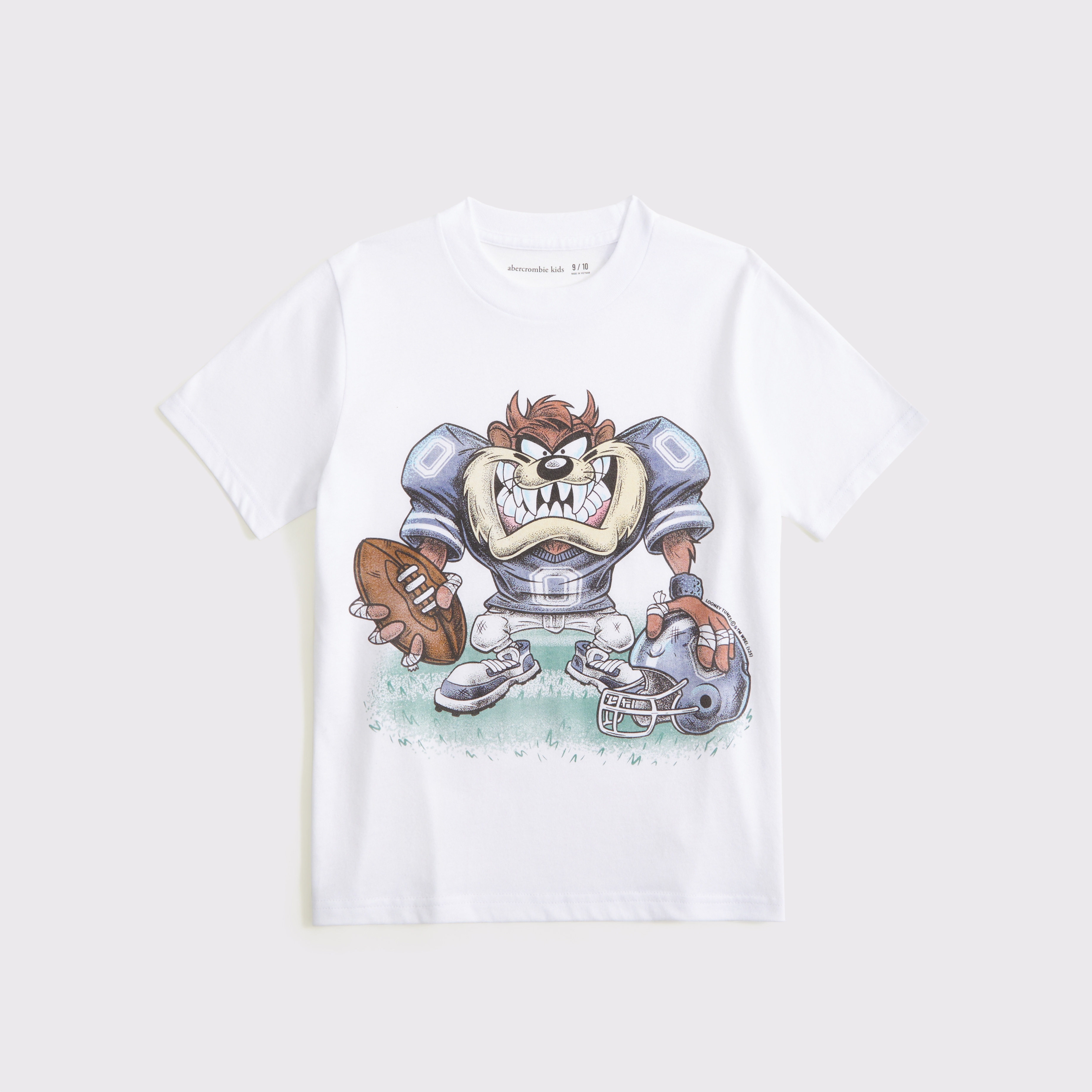 Abercrombie & Fitch Kids' Tasmanian Devil Graphic Tee In White