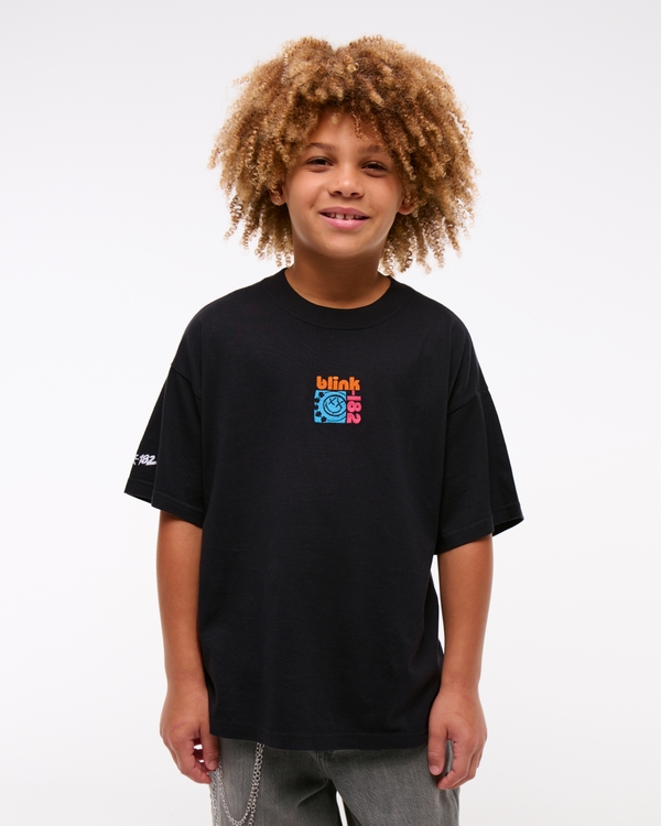 blink-182 graphic tee, Dark Gray view 1