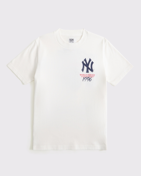 new york yankees graphic tee, White view 2