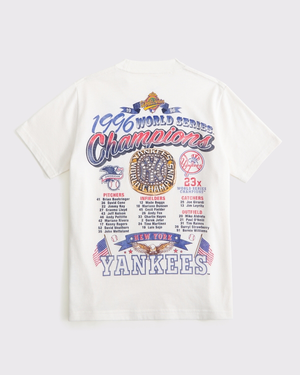 new york yankees graphic tee, White view 1