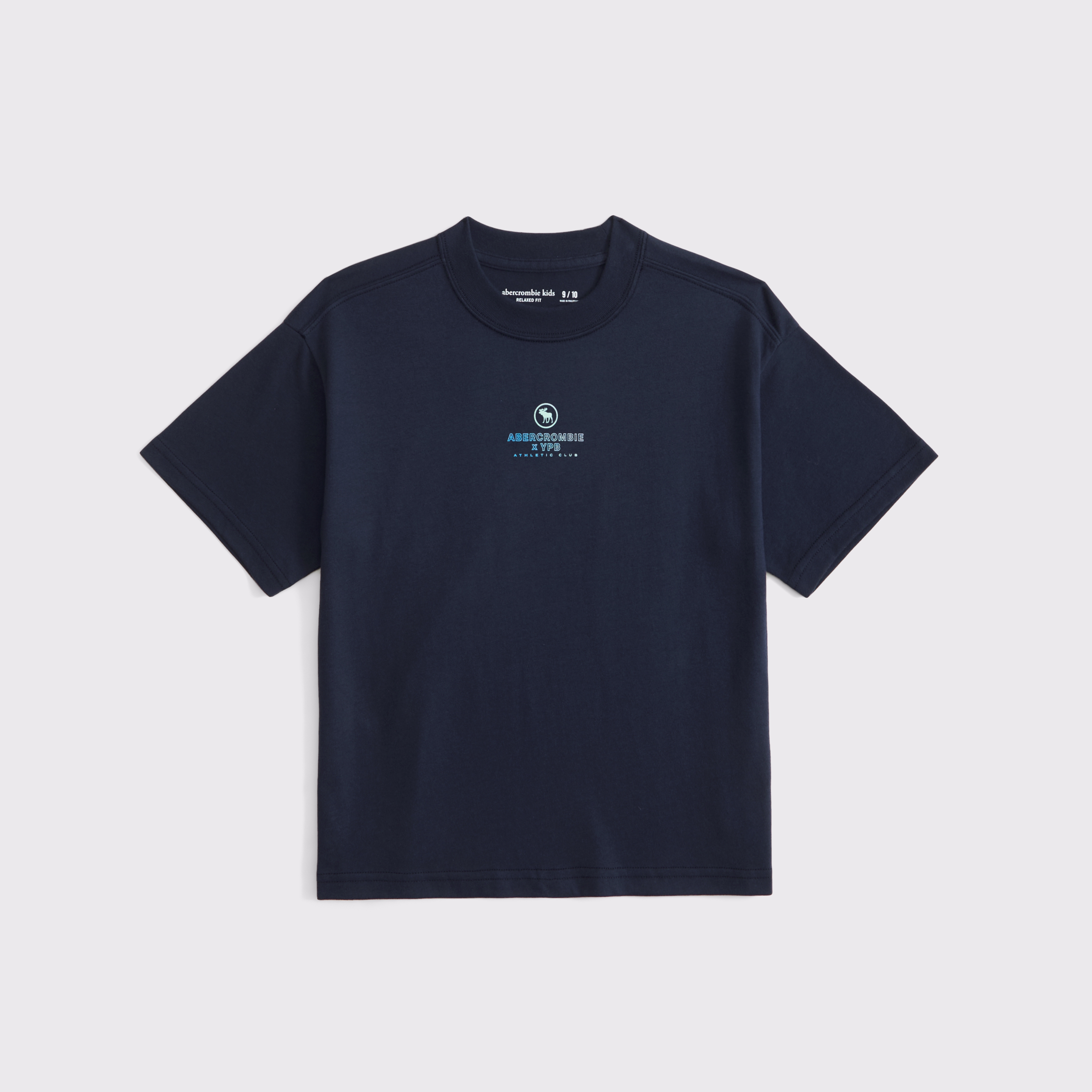 【Abercrombie & Fitch】icon logo t-shir Abercrombie & Fitch 5 pack icon logo t-shirt in black/grey