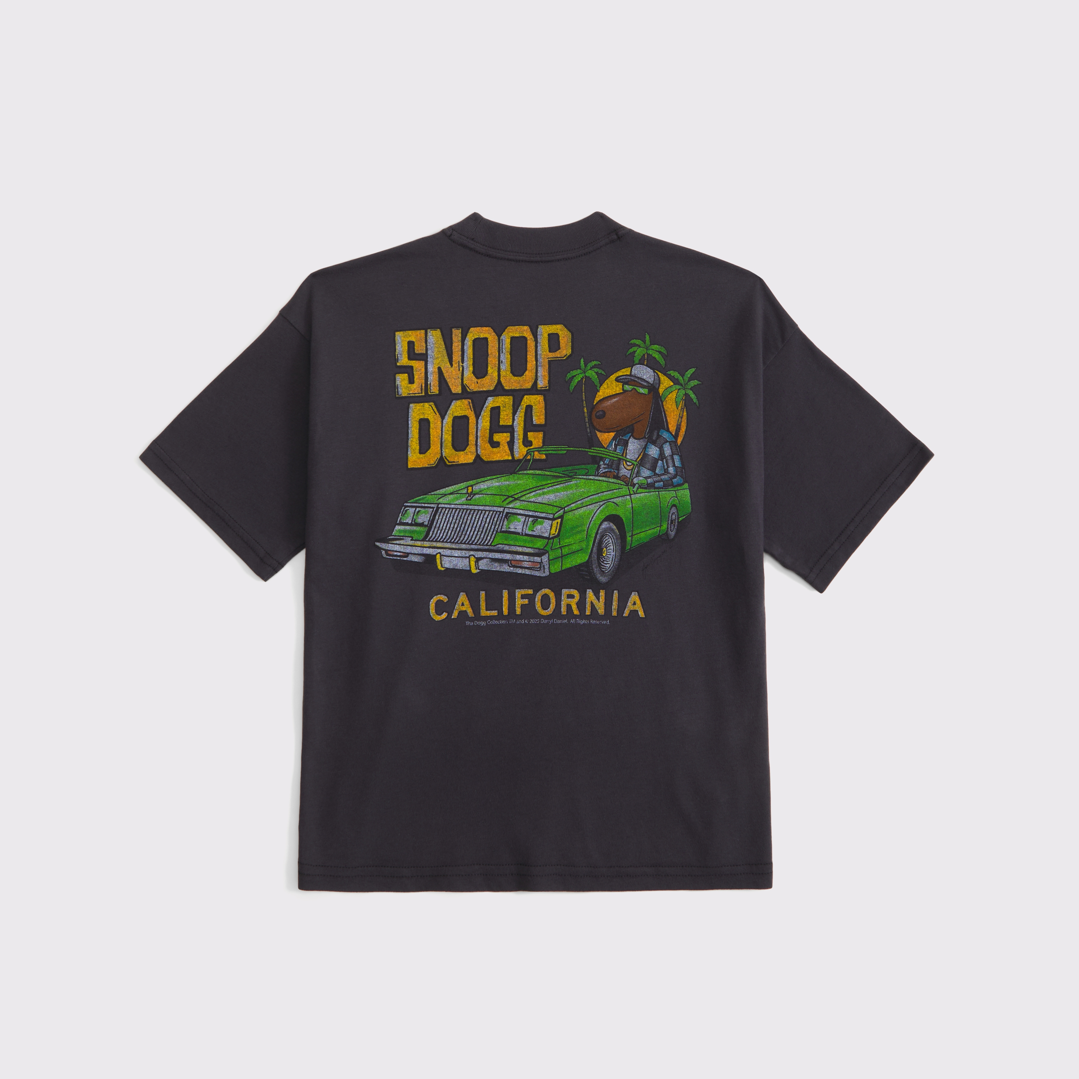Abercrombie & Fitch Kids' Snoop Dogg Graphic Tee In Black