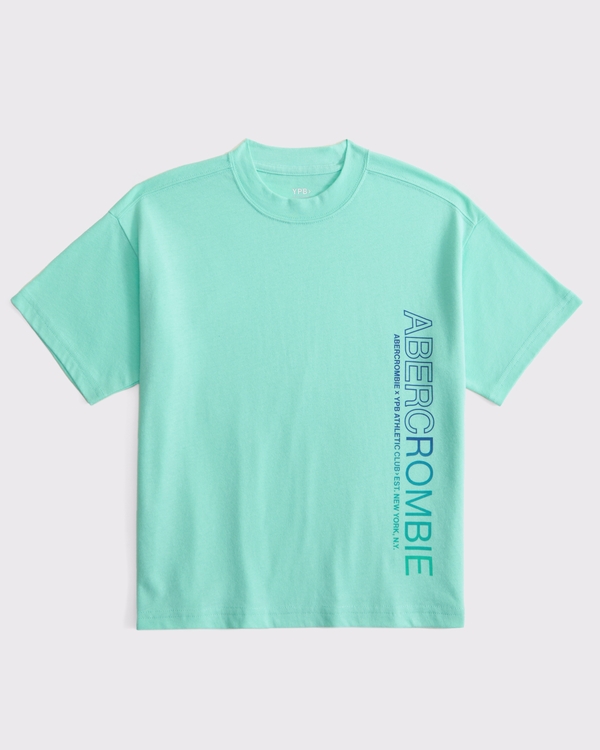 ypb logo tee, Aqua view 1