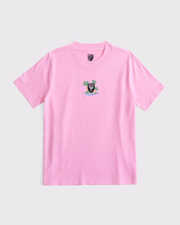 inter miami cf graphic tee, Medium Pink view 1