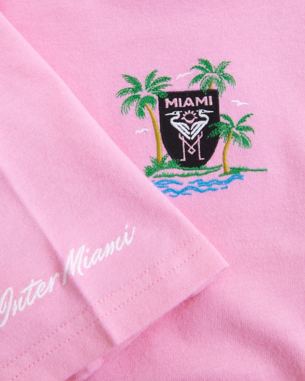 inter miami cf graphic tee, Medium Pink view 2
