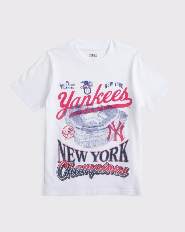 new york yankees graphic tee, White view 1