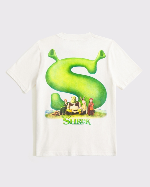 shrek graphic tee, Cream view 1