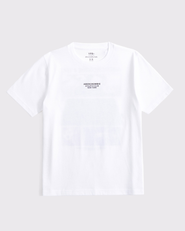 ypb imagery graphic logo tee, White view 2