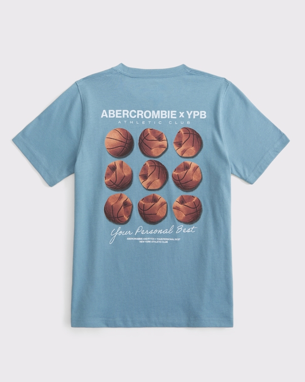 ypb imagery graphic logo tee, Teal view 1