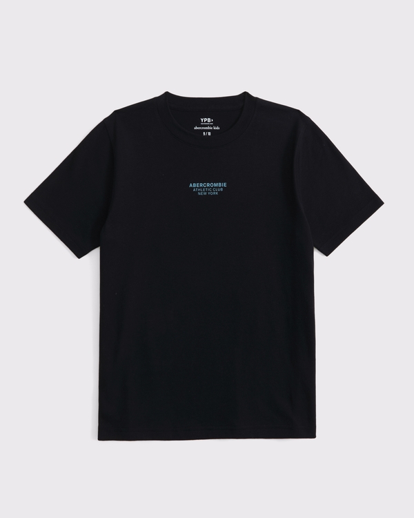 ypb imagery graphic logo tee, Black view 2