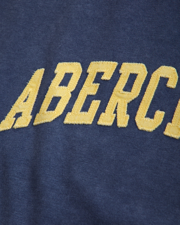 T-shirt à logo, Bleu Foncé view 2