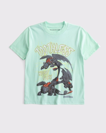 how to train your dragon graphic tee from Abercrombie & Fitch - $17.97