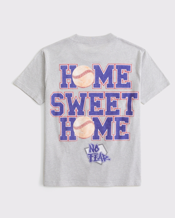 no fear graphic tee, Gray view 1