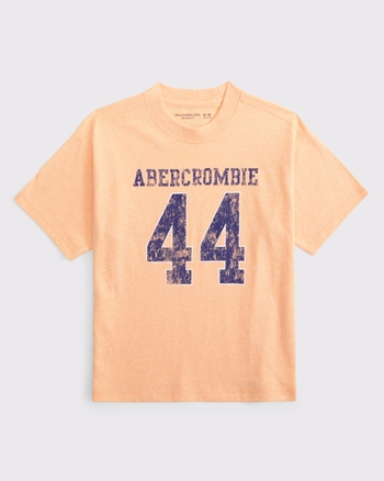 relaxed graphic logo tee from Abercrombie & Fitch - $18.36