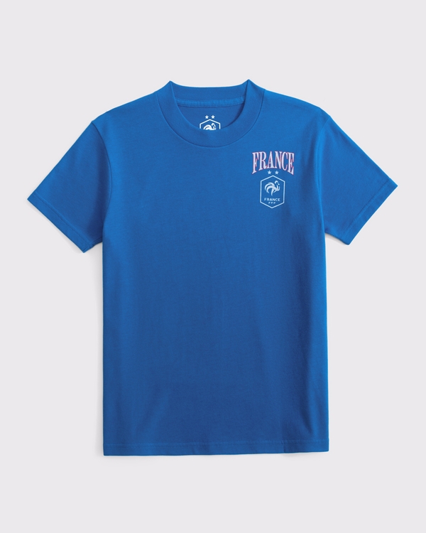 france national team graphic tee, True Blue view 2