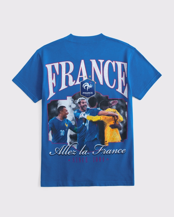 france national team graphic tee, True Blue view 1