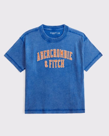 relaxed applique graphic logo tee from Abercrombie & Fitch - $29.95