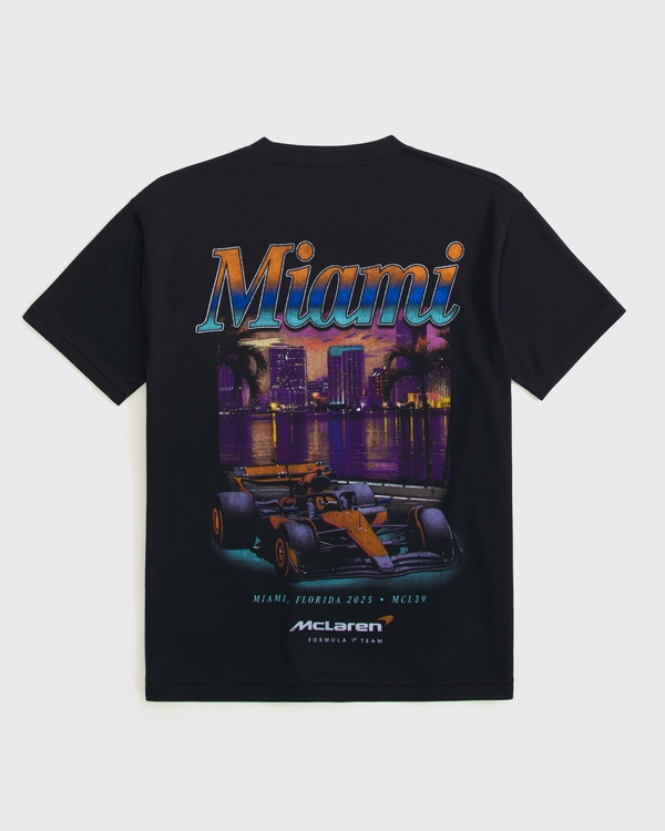 ypb mclaren graphic tee, Black view 1