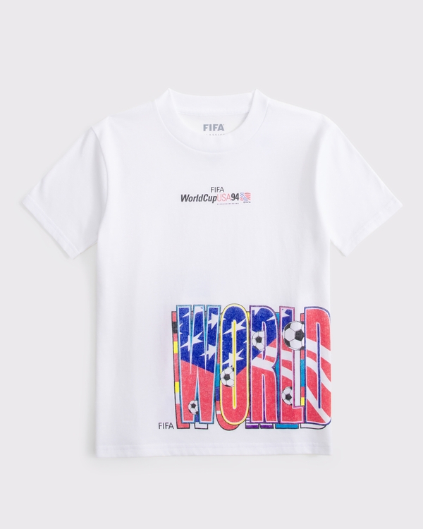 fifa world cup graphic tee, White view 2