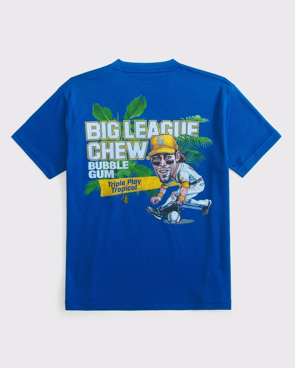 ypb big league chew active graphic tee, Blue view 1