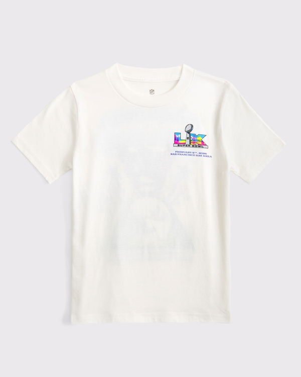 super bowl graphic tee, Cream view 2