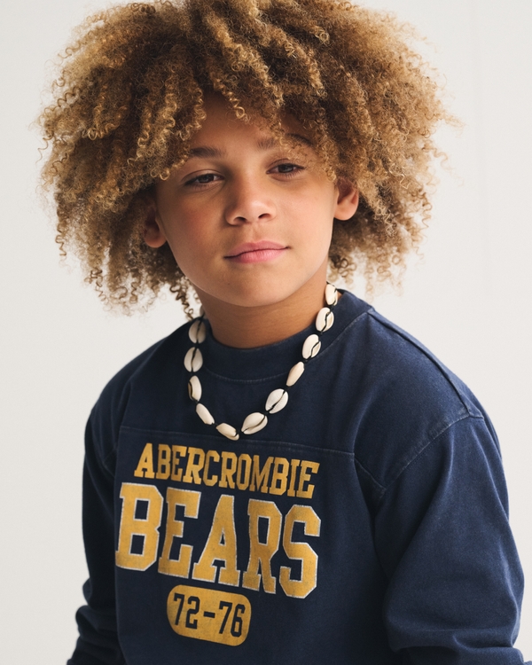 long-sleeve graphic logo tee