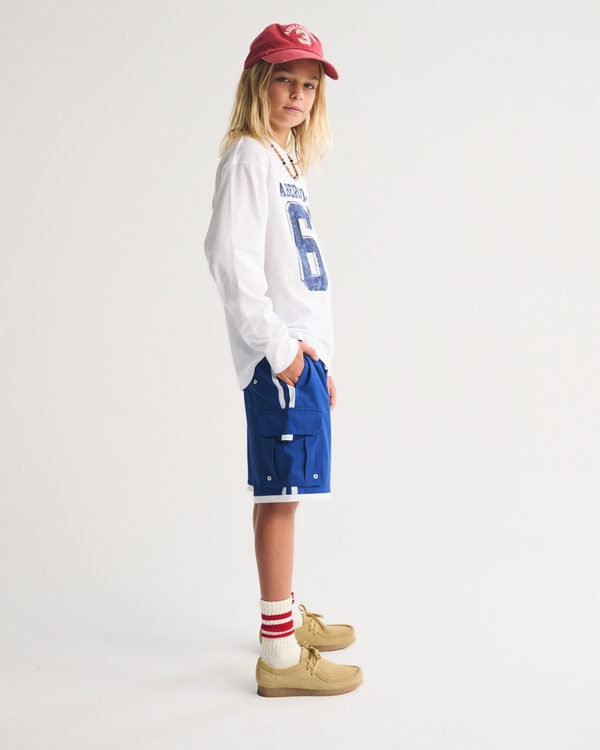 long-sleeve graphic logo tee