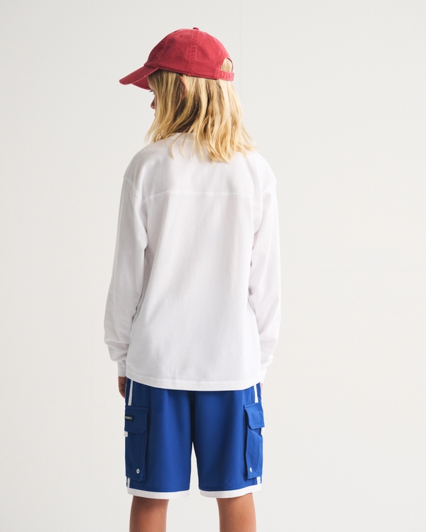 long-sleeve graphic logo tee