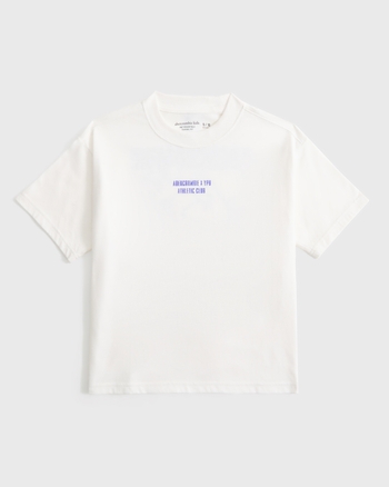 relaxed ypb imagery graphic logo tee