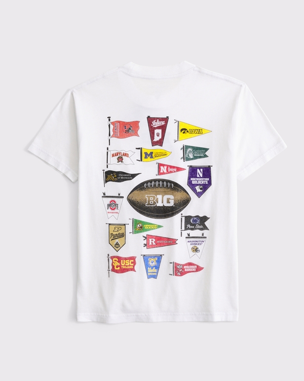 big ten graphic tee, White view 1