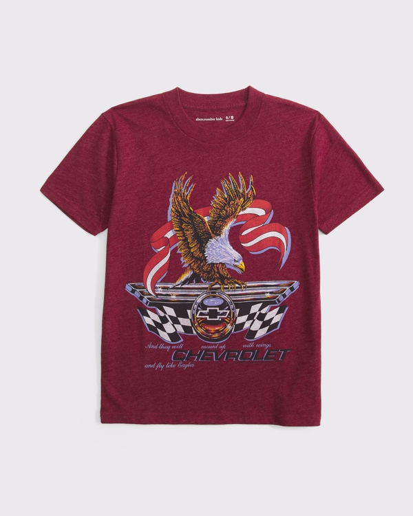 chevrolet graphic tee, Black Cherry view 2