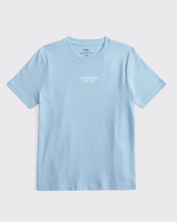 ypb imagery graphic logo tee, Light Blue view 2