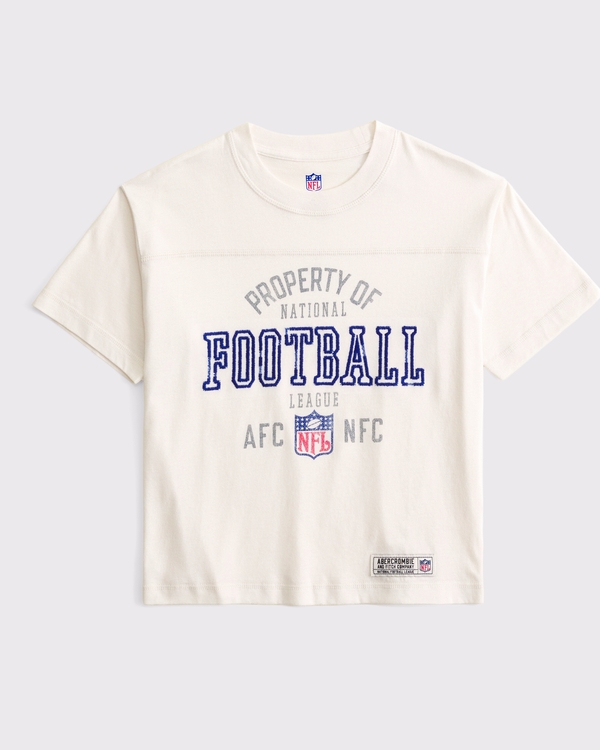 kids nfl graphic  tee, Cream - Nfl view 1