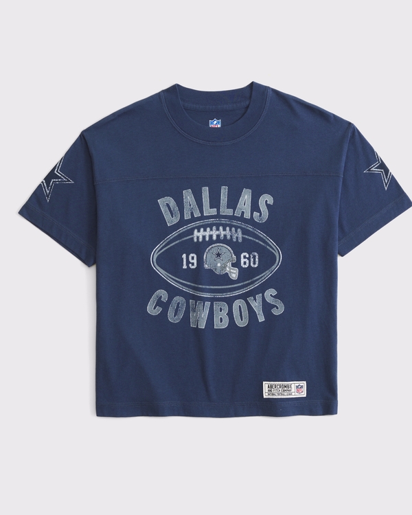 kids dallas cowboys  graphic tee, Navy - Cowboys view 1