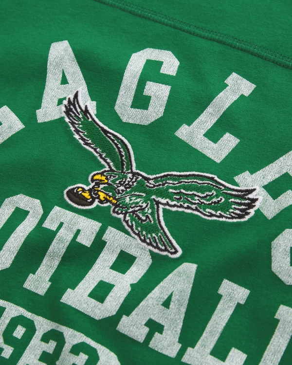 kids philadelphia eagles grahic tee, Green - Eagles view 2