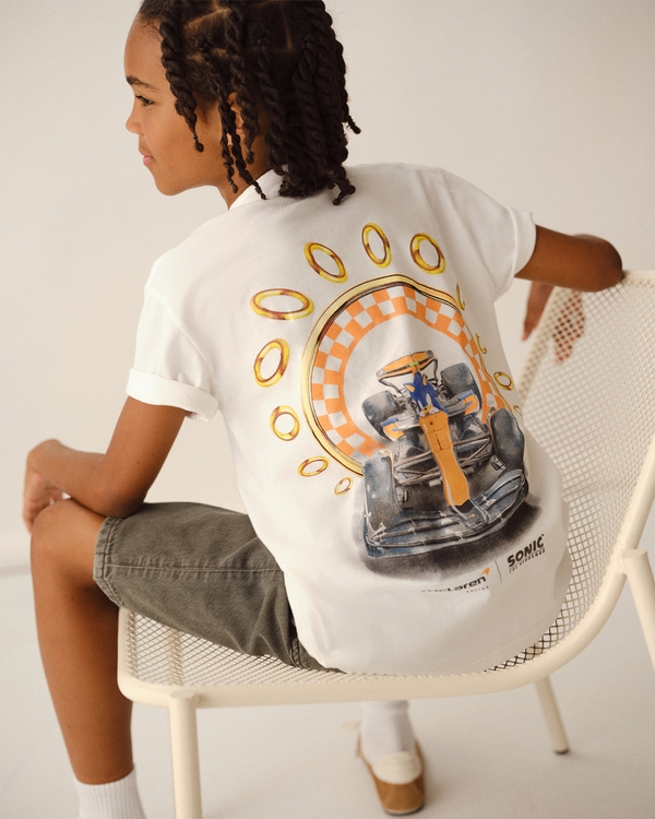 mclaren x sonic graphic tee, White view 1