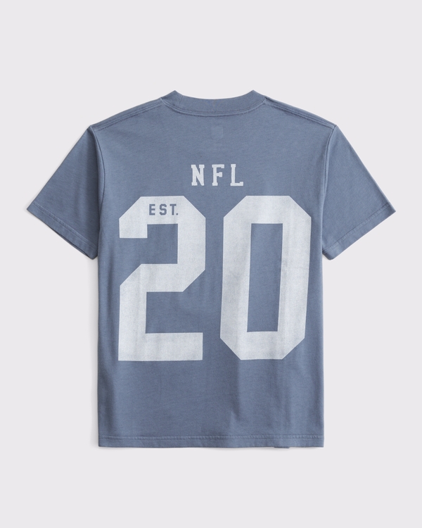 kids nfl graphic tee, Slate Blue - Nfl view 2