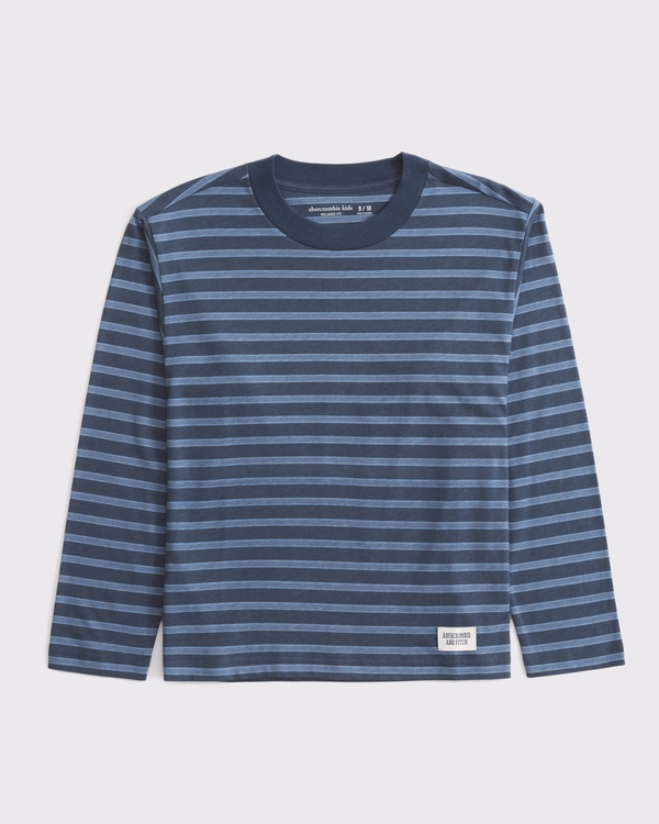 long-sleeve relaxed crew tee