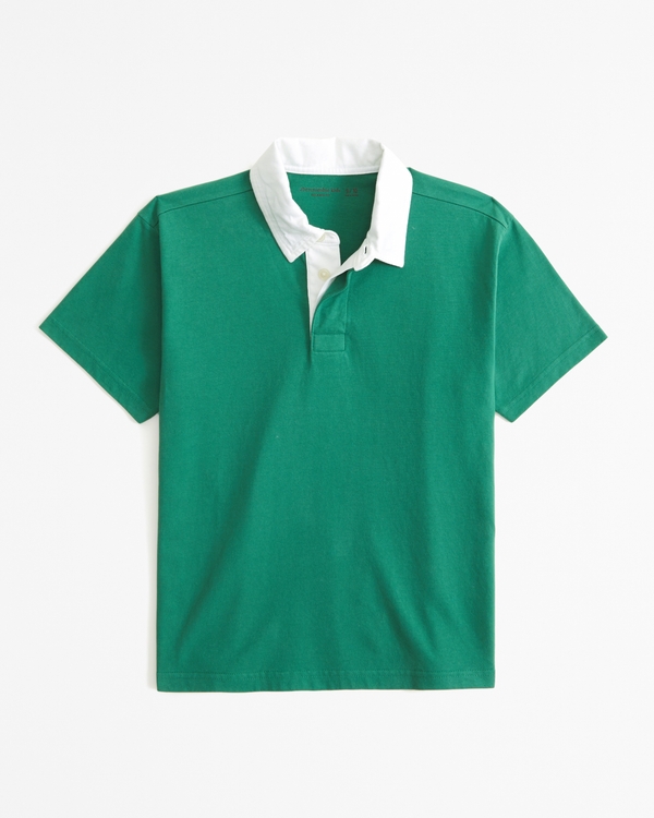 polo stile rugby, Green