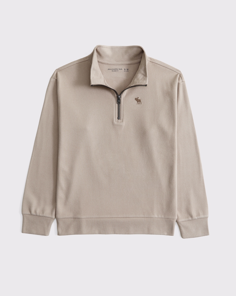 long-sleeve icon quarter-zip