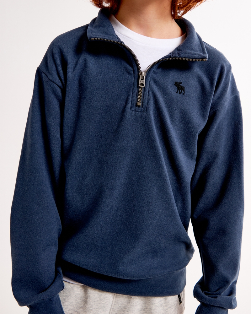 long-sleeve icon quarter-zip