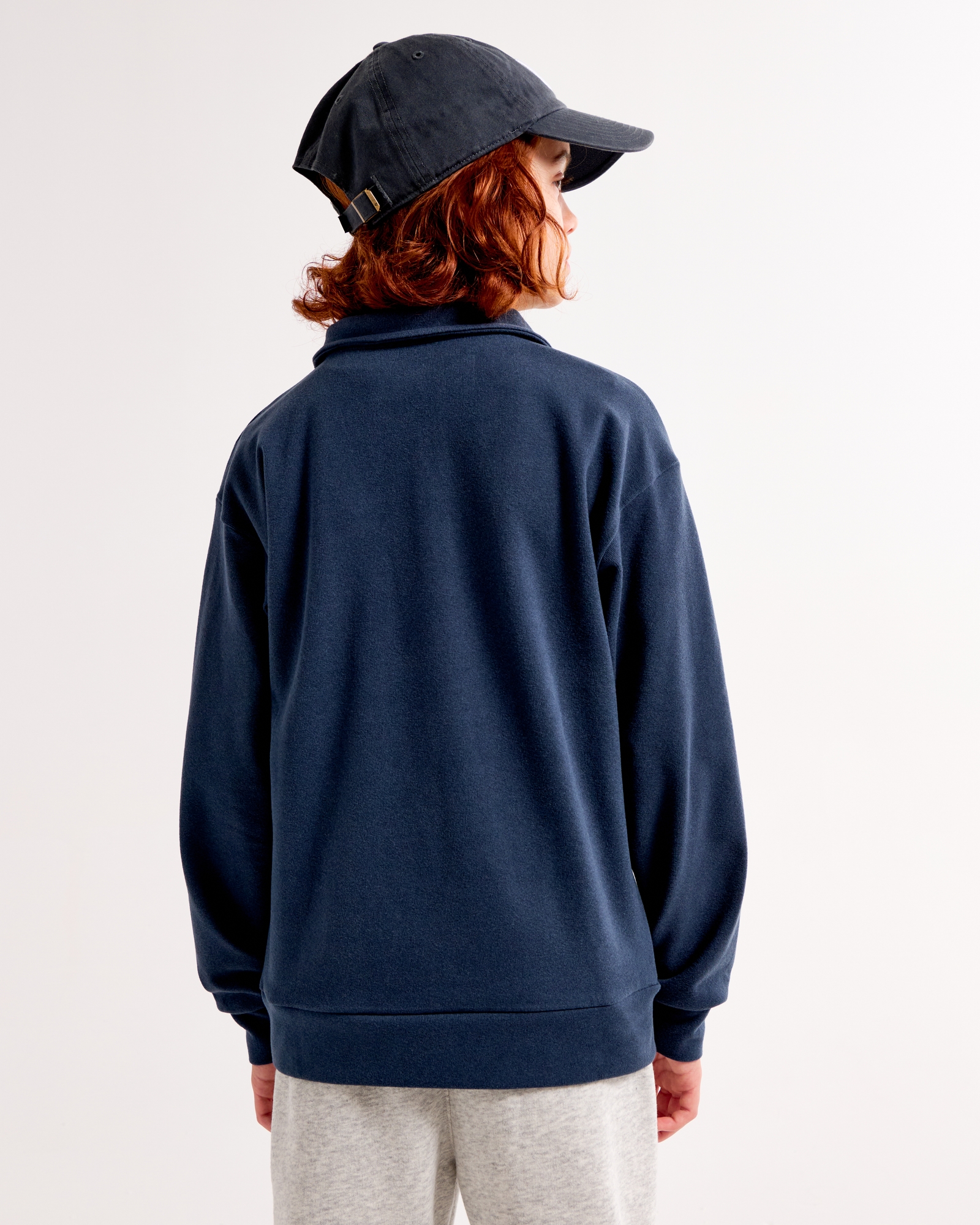long-sleeve icon quarter-zip