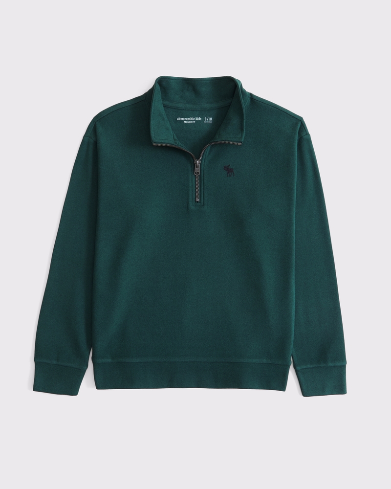 Outlet Abercrombie and Fitch hunter green sweatshirt