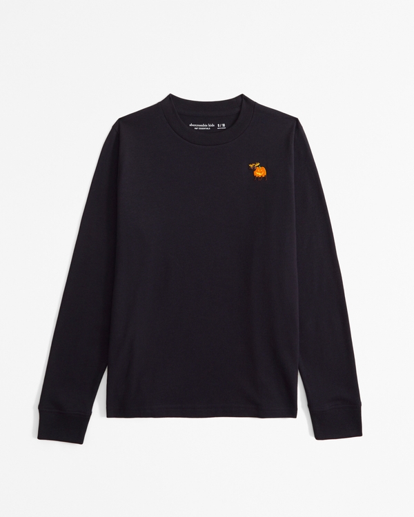 halloween long-sleeve icon crew tee