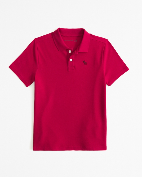 icon pique polo, Red