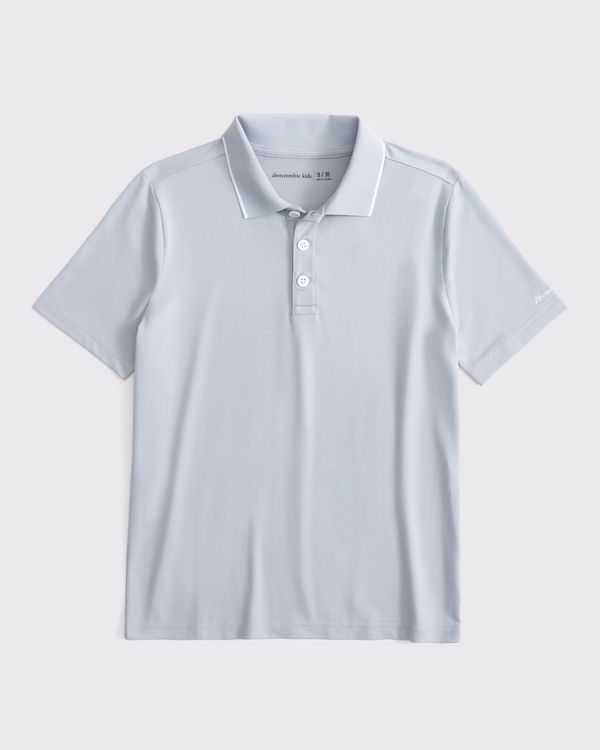 active airknit polo, Gray view 1