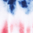 red, white and blue dye