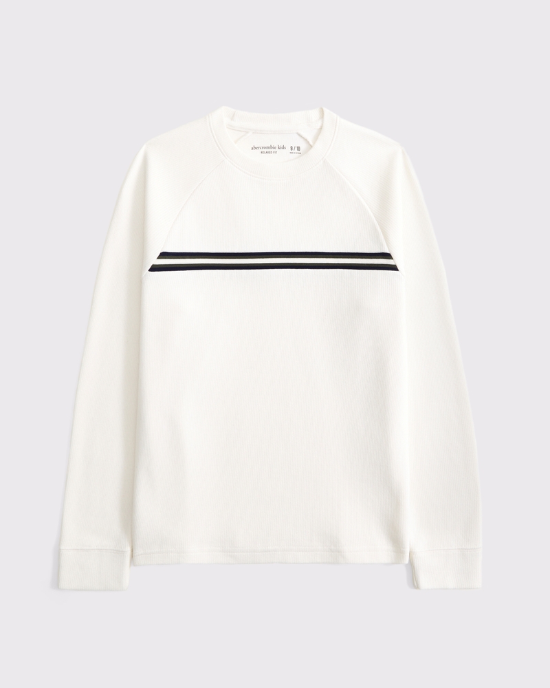 long-sleeve vintage-inspired tee