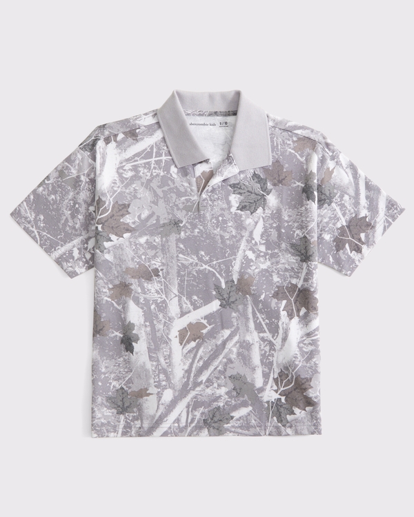 johnny collar icon polo, Camo view 2